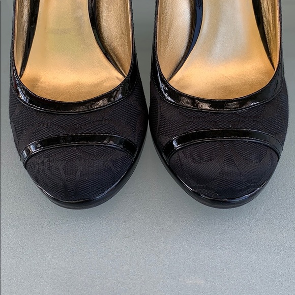 Coach Kerryann Black Pumps - Picture 10 of 11